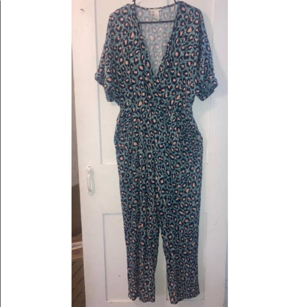 Cheetah Pantsuit W/ pockets!